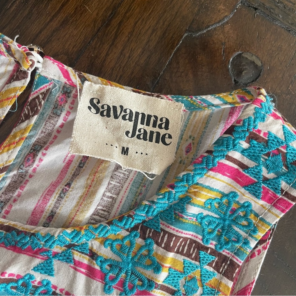 Savanna Jane embroidered tank - Picture 2 of 4